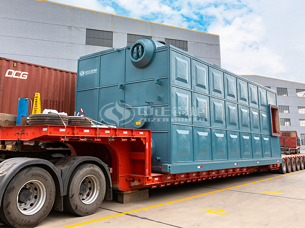 運(yùn)往哈爾濱的中正SZS燃?xì)鉄崴仩t