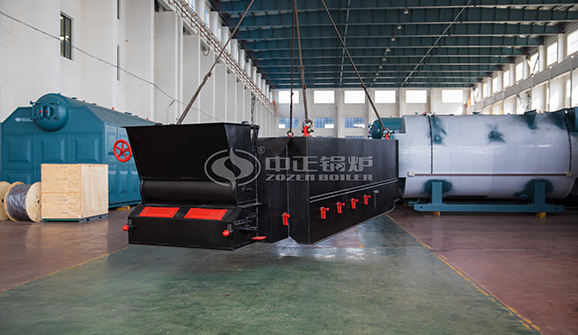 烏海時聯(lián)1200萬大卡YQL系列燃?xì)饬⑹綄?dǎo)熱油鍋爐項(xiàng)目